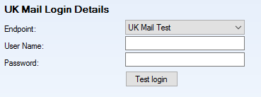 2. UK Mail Details