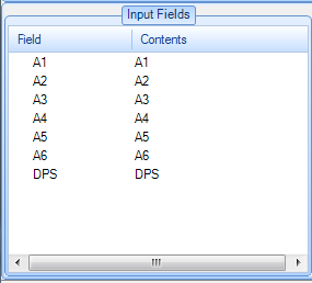 5. Input Field Display