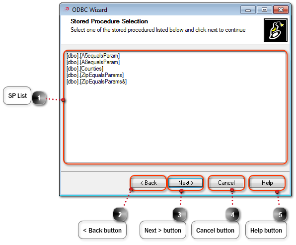 Store Procedure Selection