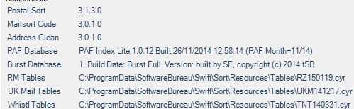 4. Component Info