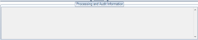 11. Processing Log Display