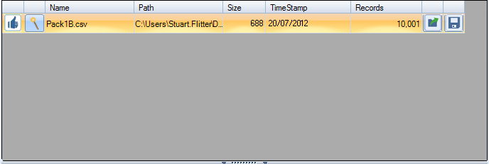 5. Inputs Table