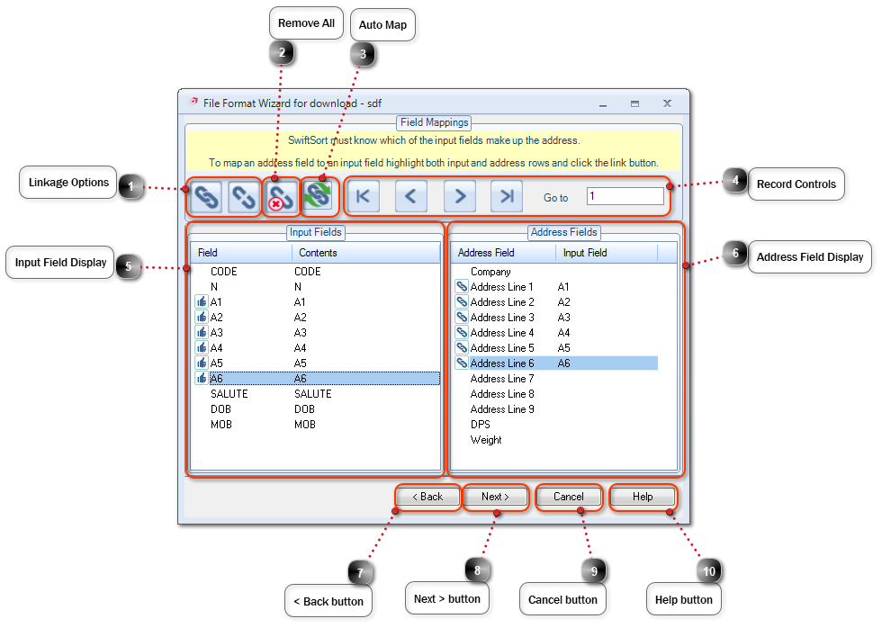 Step 4 - Field Mappings