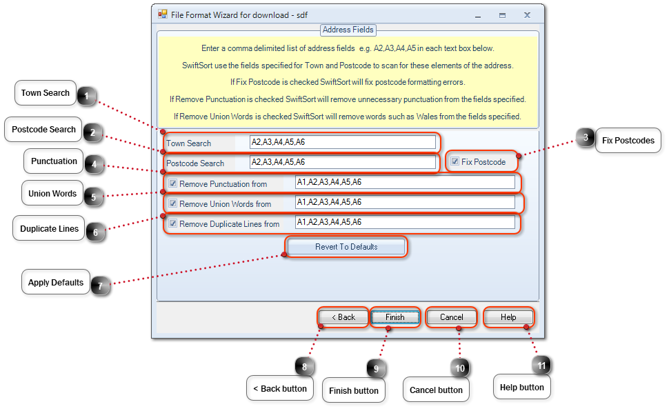 Step 5 - Address Fields